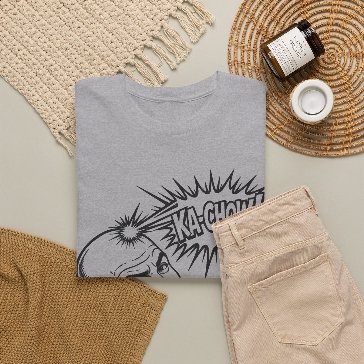 Bald Ka-Chow – Gildan 5000 T-Shirt | 146a