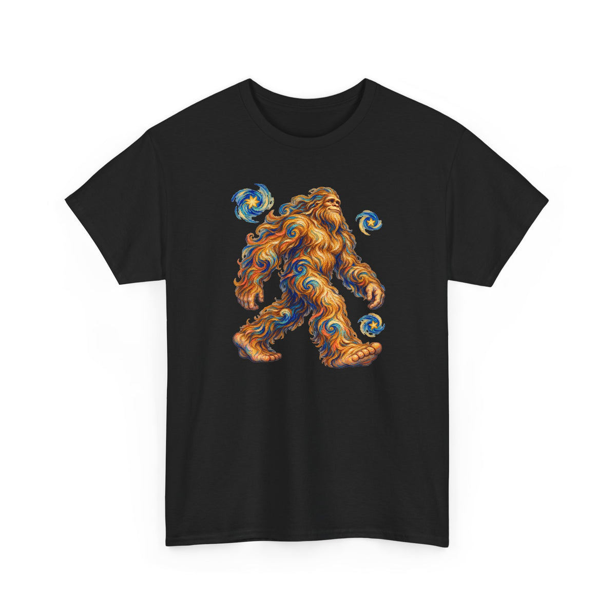 Starlit Bigfoot Wanderer T-Shirt