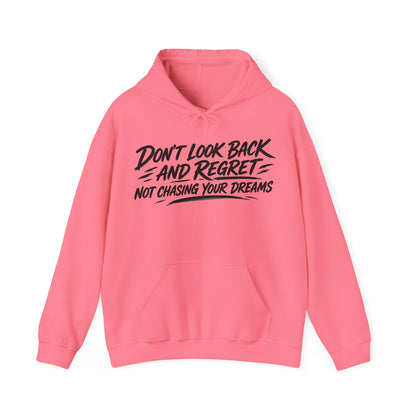 Chase Your Dreams – Safety Green/Pink Gildan 18500 Hoodie | 041a