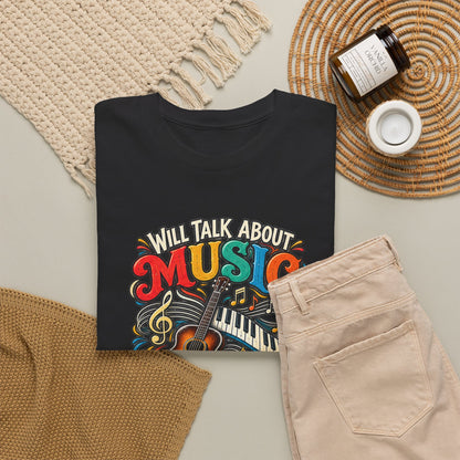 Will Talk About Music – Gildan 5000 T-Shirt | 021