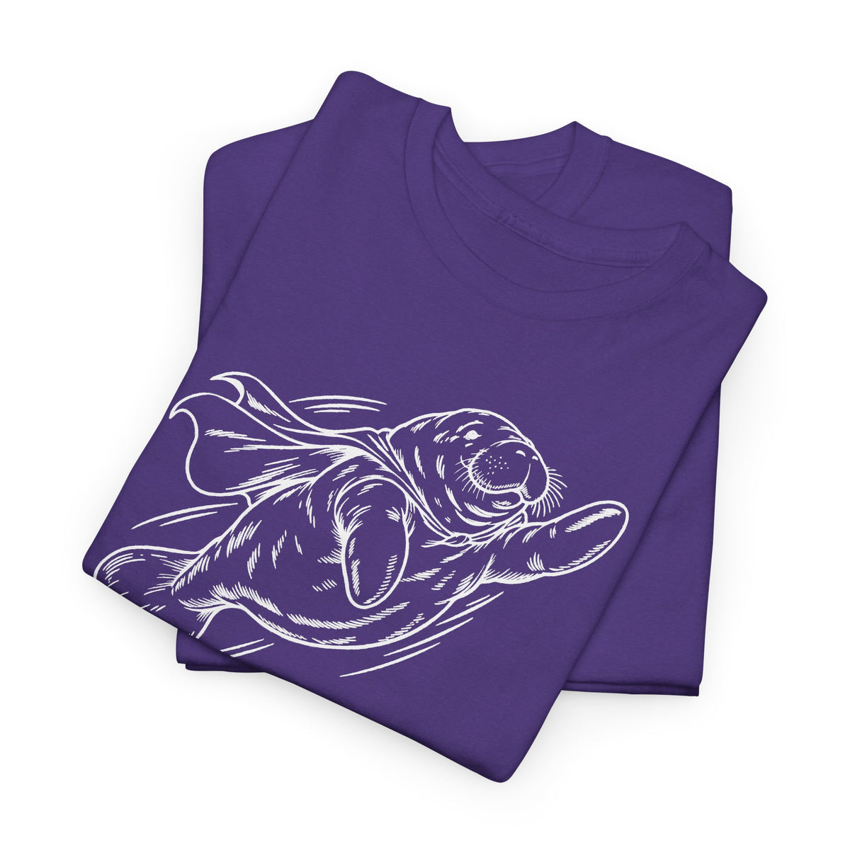 Chubby Manatee Takes Flight T-Shirt