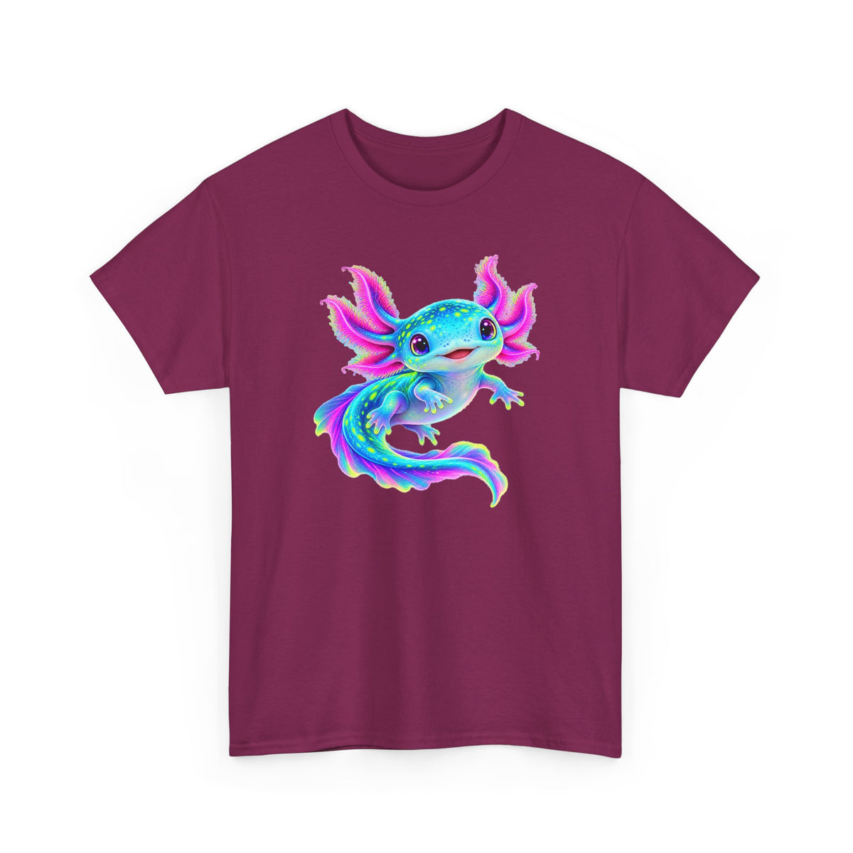 Electric Axolotl in Motion T-Shirt