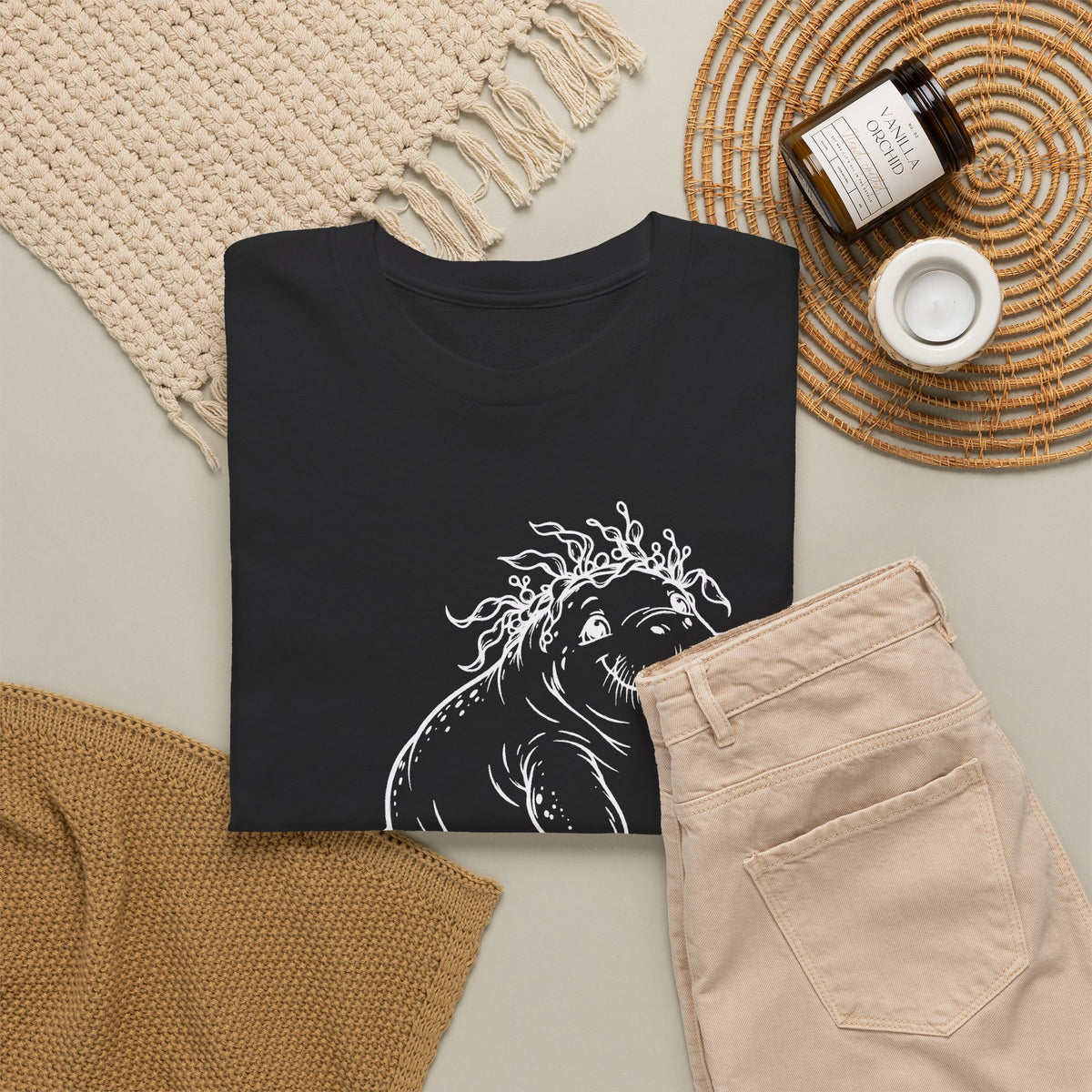 Kelp-crowned manatee T-Shirt