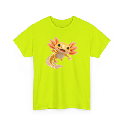 Golden Axolotl with Peach Gills T-Shirt