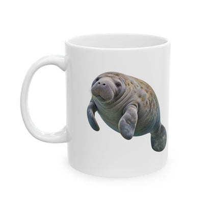 Gentle Giant Manatee Portrait Mug