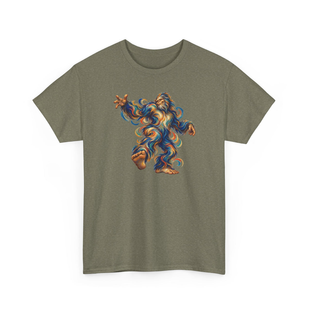 Spiral Step Bigfoot Dance T-Shirt