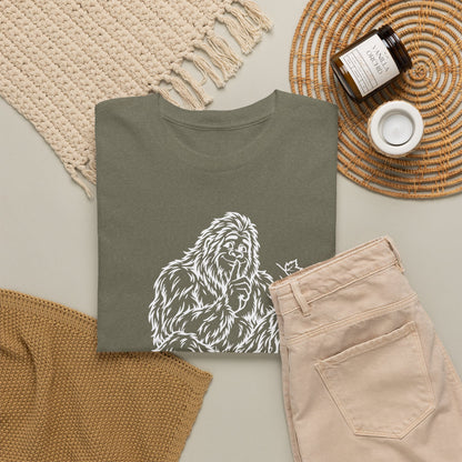 Shh, Friendly Bigfoot in the Forest T-Shirt