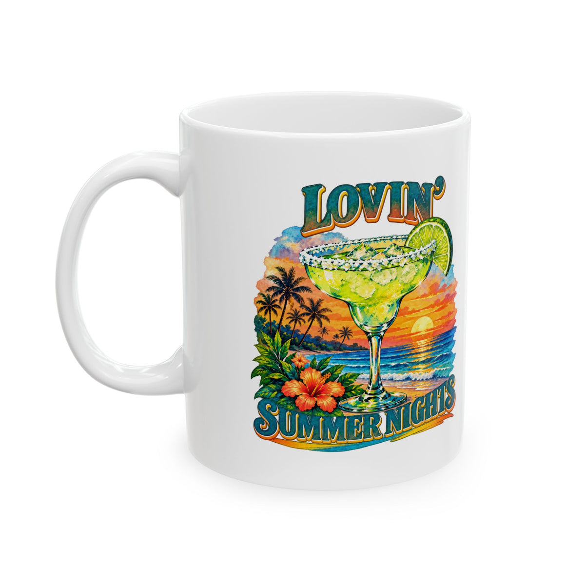 Lovin’ Summer Nights Margarita – Ceramic Mug, 11 oz | 001a-v2