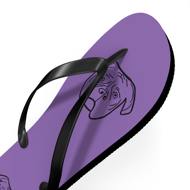 Walter Flip Flops - Purple