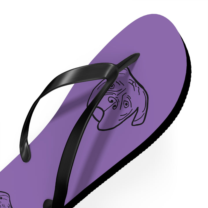 Walter Flip Flops - Purple