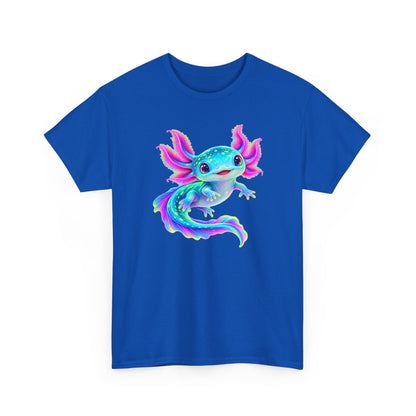 Electric Axolotl in Motion T-Shirt