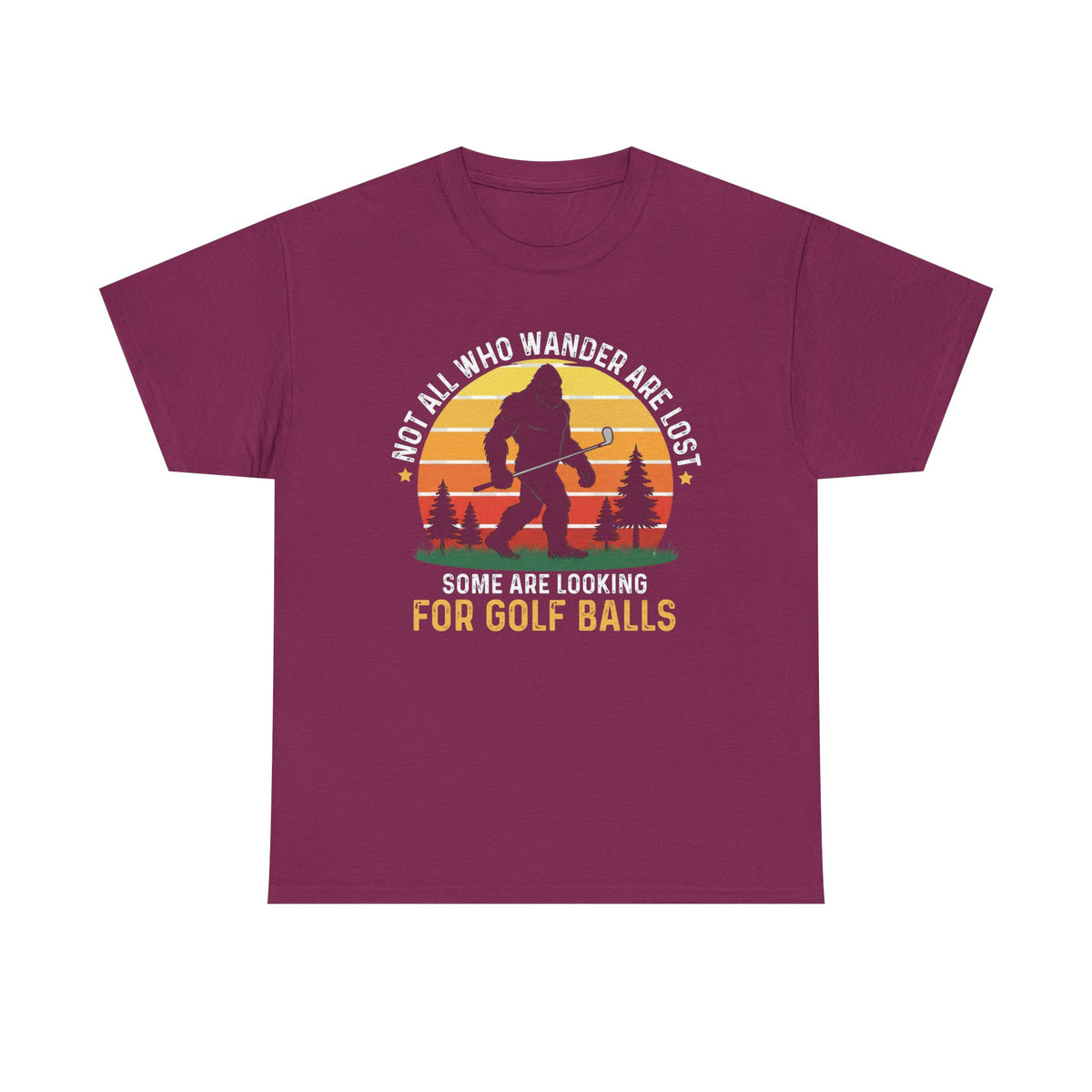 Looking for Golf Balls T-Shirt | Not All Who Wander Are Lost Tee