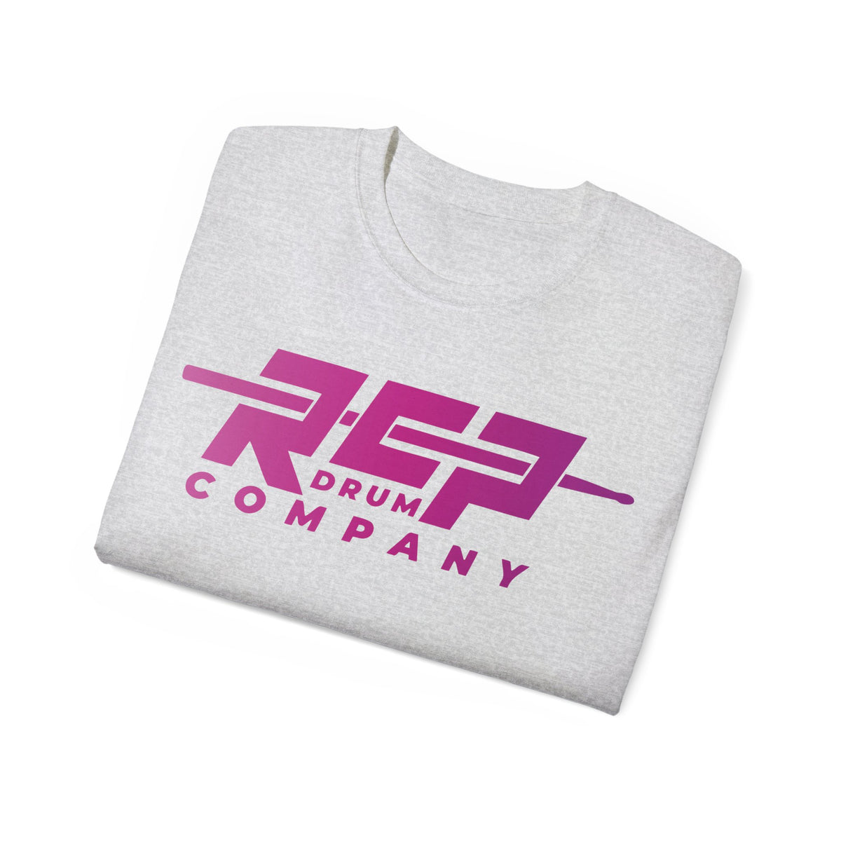 RCP Drum Company T-Shirt | Pink Logo