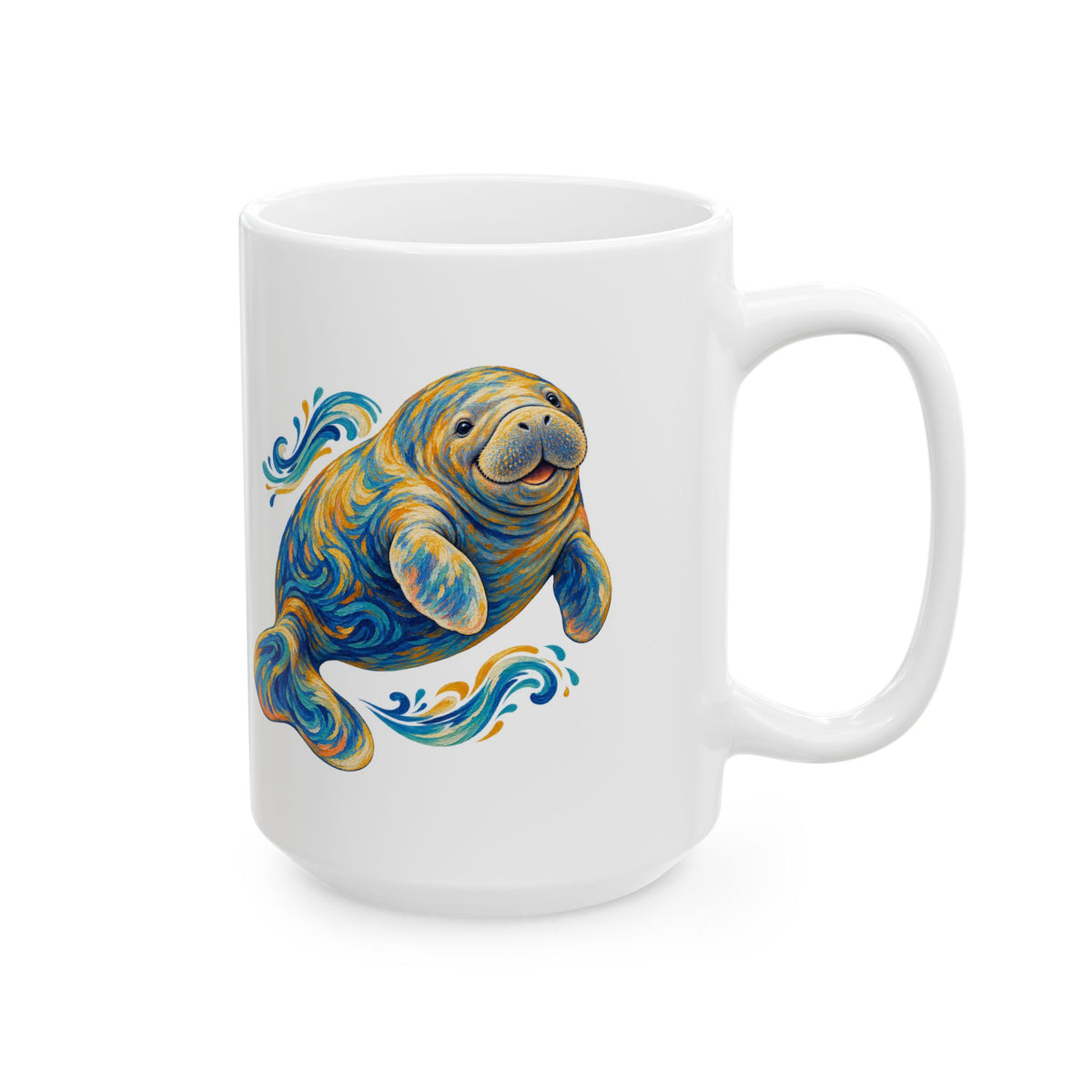 Golden Drift Manatee Mug