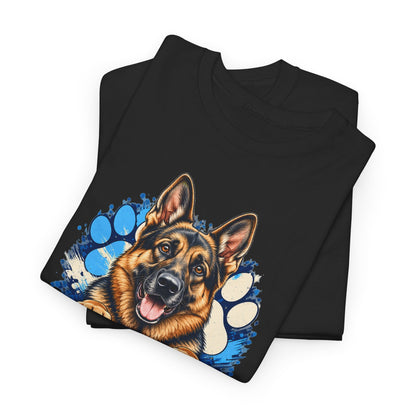 111 Paw and Order — Color — Gildan 5000 T-Shirt