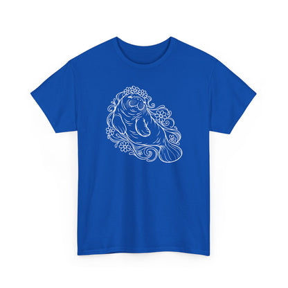 Dreamy flower-crowned manatee T-Shirt