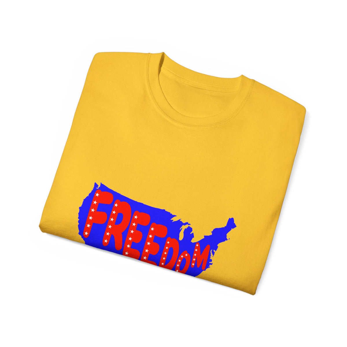 Freedom USA Map T-Shirt | Patriotic Graphic Tee