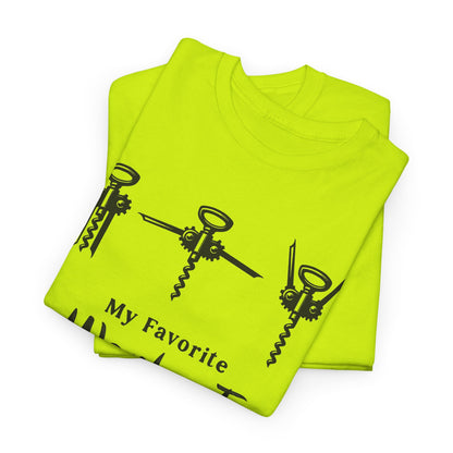 My Favorite Workout - Corkscrew T-Shirt | Unisex Graphic Tee