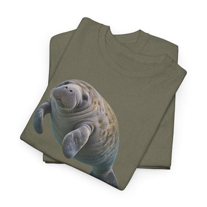 Gentle Giant Manatee Portrait T-Shirt