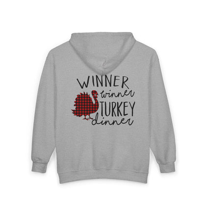 Winner Winner Turkey Dinner Zip-Up Hoodie