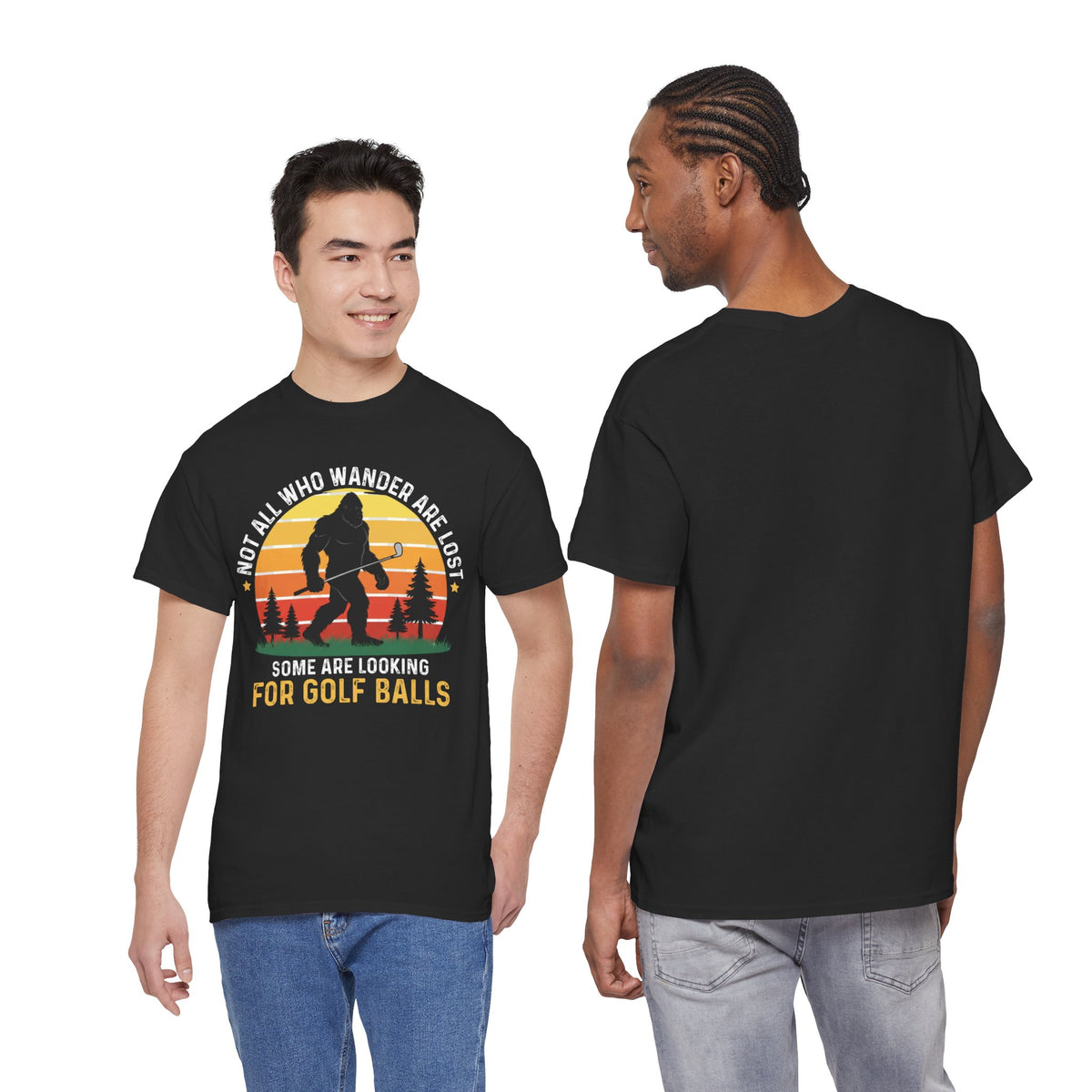 Looking for Golf Balls T-Shirt | Not All Who Wander Are Lost Tee