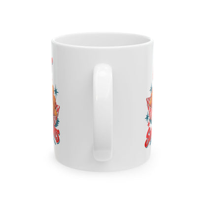 Lovin’ Cheese Curds & Summer Nights – Ceramic Mug, 11 oz | 002a-v2