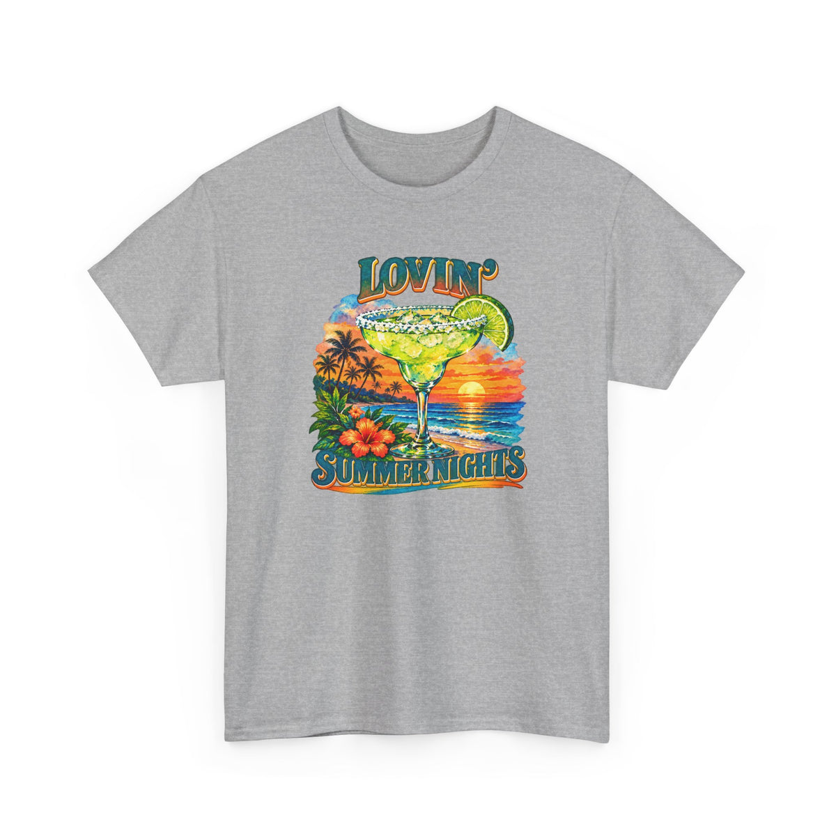 Lovin’ Summer Nights Margarita – Gildan 5000 T-Shirt | 001a-v2