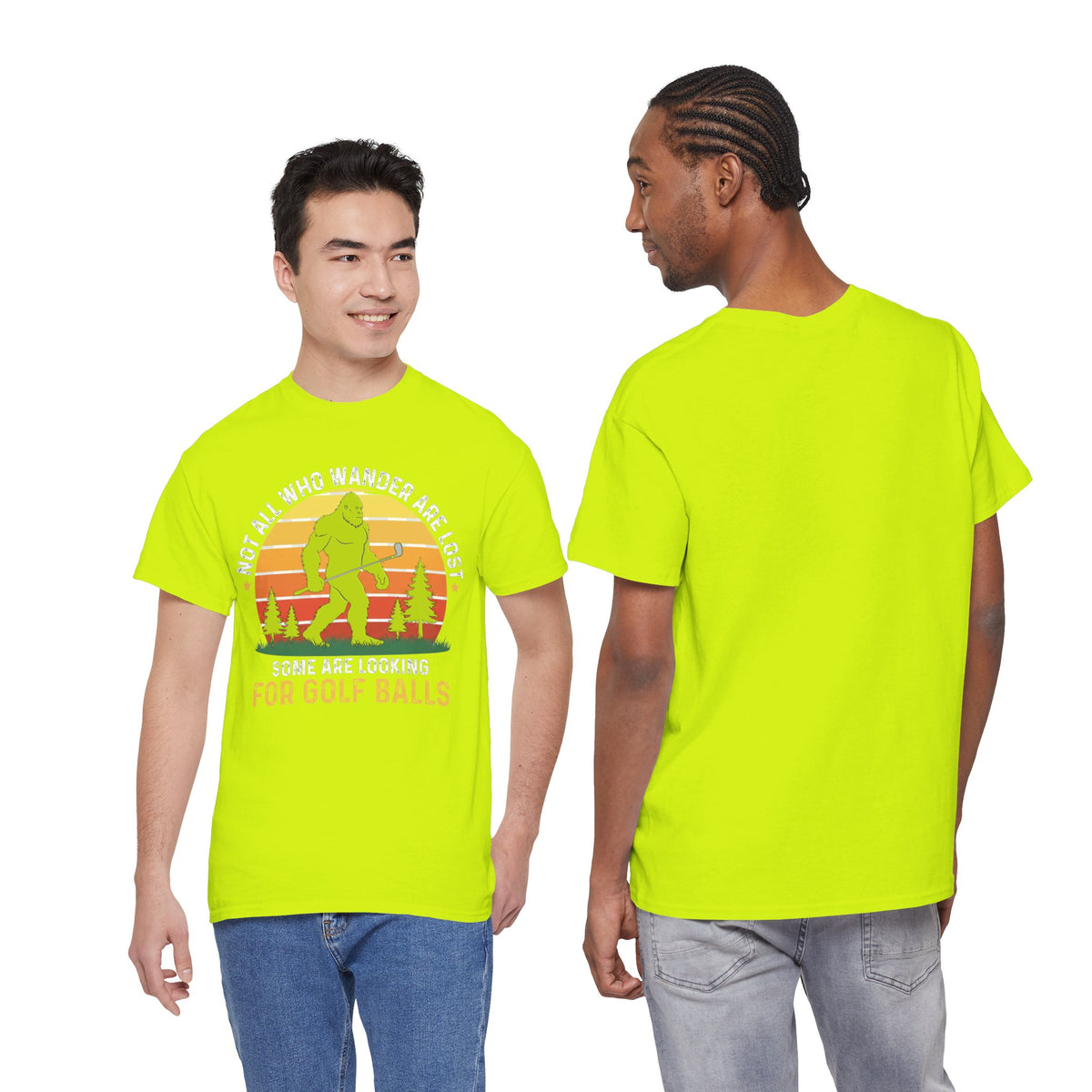 Looking for Golf Balls T-Shirt | Not All Who Wander Are Lost Tee