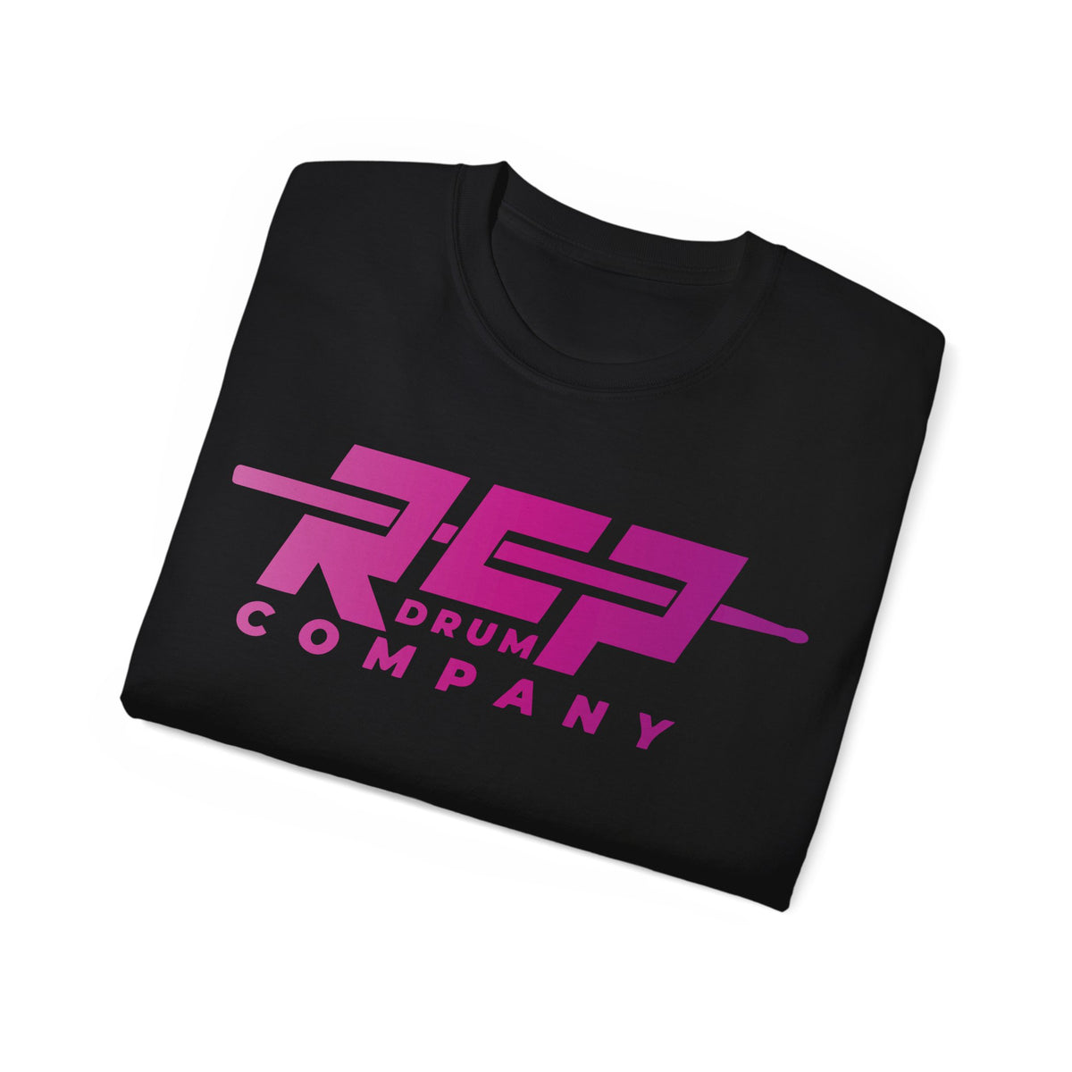 RCP Drum Company T-Shirt | Pink Logo