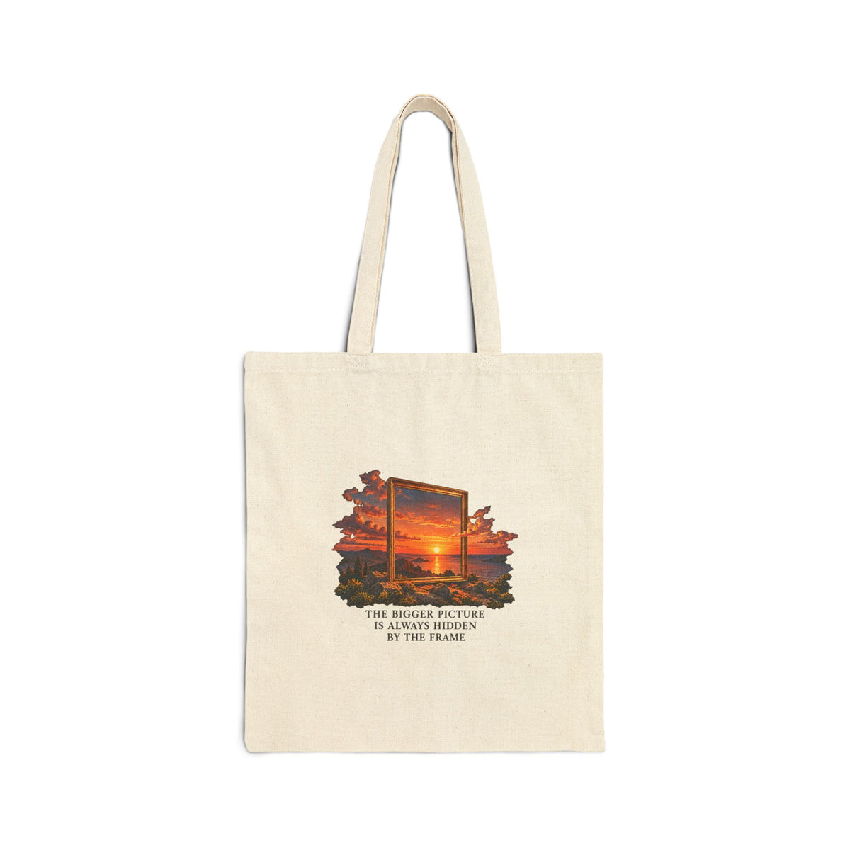 The Bigger Picture – Cotton Canvas Tote Bag | 011