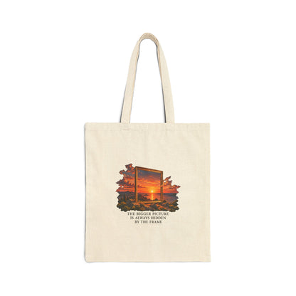 The Bigger Picture – Cotton Canvas Tote Bag | 011