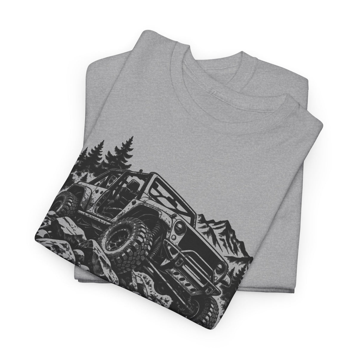 023a Built for Off Road, Punished by Pavement — One-Color — Gildan 5000 T-Shirt