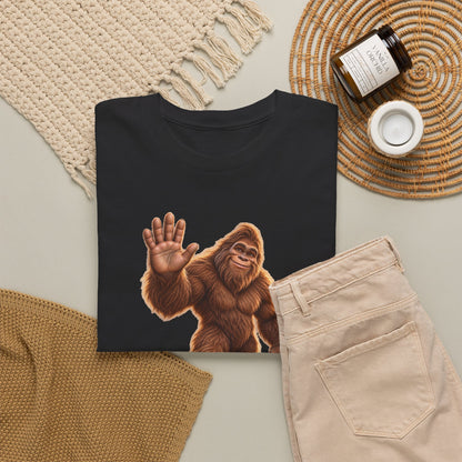 Friendly Sasquatch High Five T-Shirt