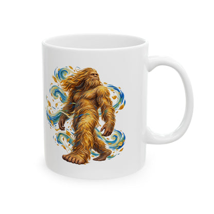 Golden Wind Sasquatch Portrait Mug
