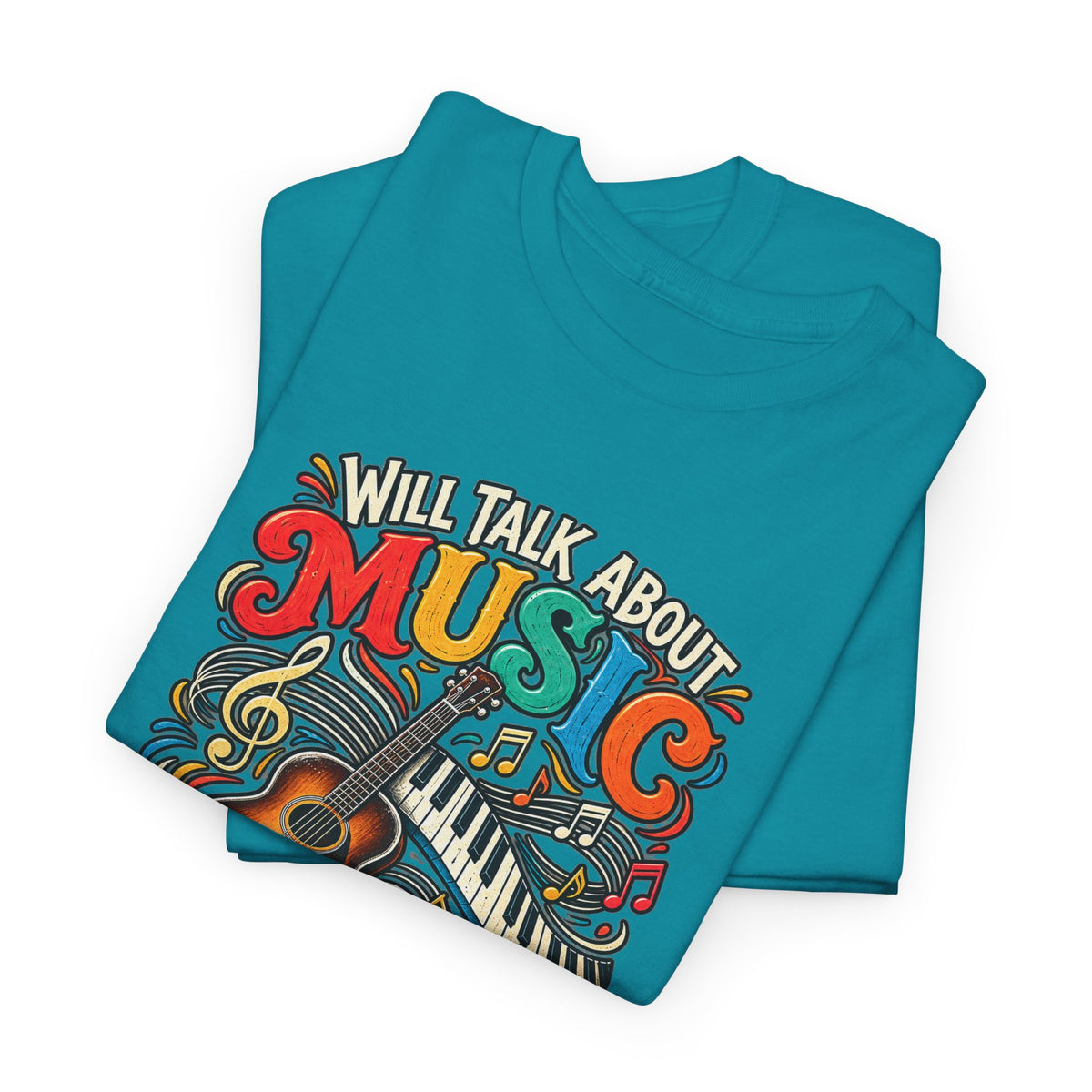 Will Talk About Music – Gildan 5000 T-Shirt | 021