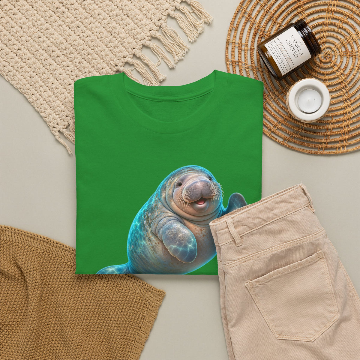 Friendly Flipper Manatee T-Shirt