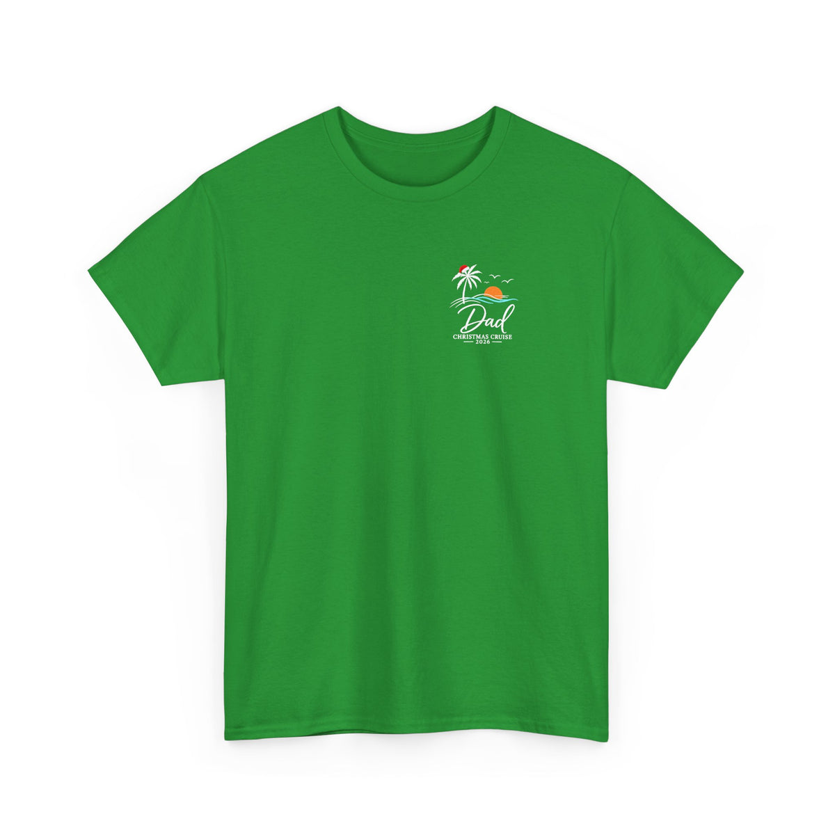 Dad Christmas Cruise 2026 Adult T-Shirt | Gildan 5000