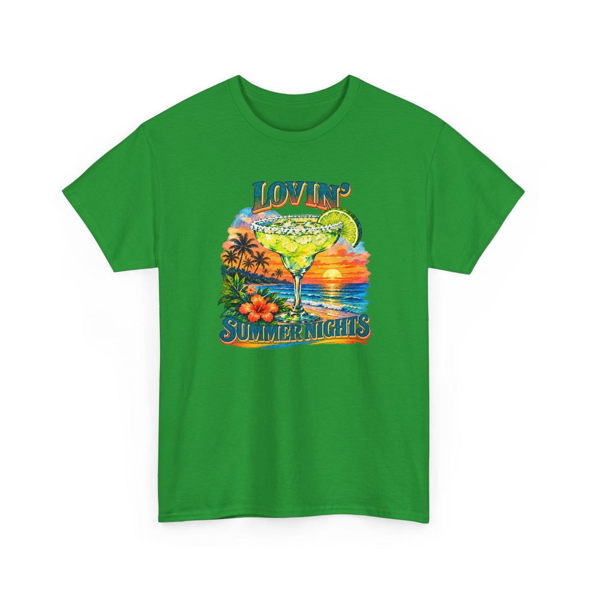 Lovin’ Summer Nights Margarita – Gildan 5000 T-Shirt | 001a-v2