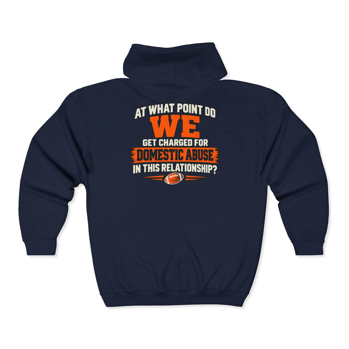 Football Relationship – Gildan 18600 Zip-Up Hoodie | 300-R1