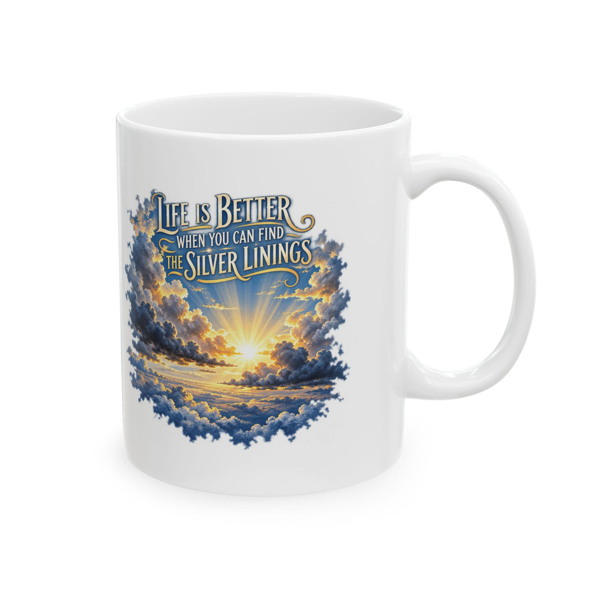 Silver Linings – Ceramic Mug, 11 oz | 027