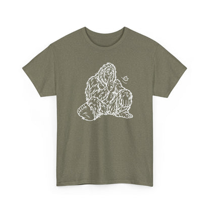 Shh, Friendly Bigfoot in the Forest T-Shirt
