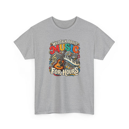 Will Talk About Music – Gildan 5000 T-Shirt | 021