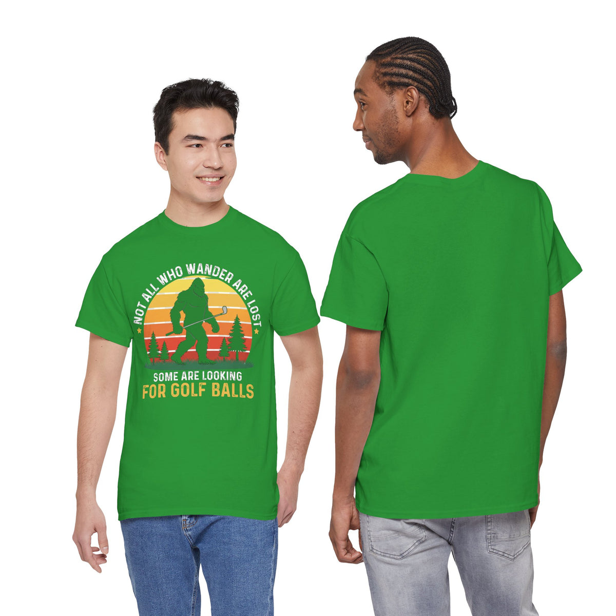 Looking for Golf Balls T-Shirt | Not All Who Wander Are Lost Tee