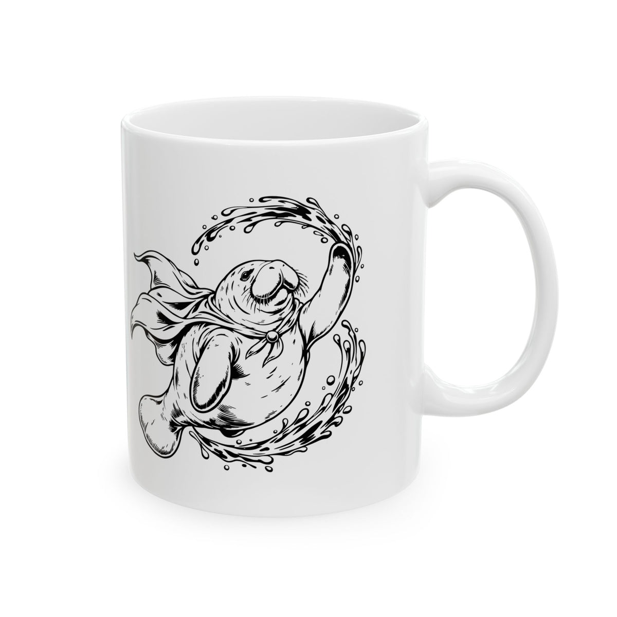 Tidal Guardian Manatee Mug