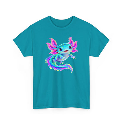 Electric Axolotl in Motion T-Shirt