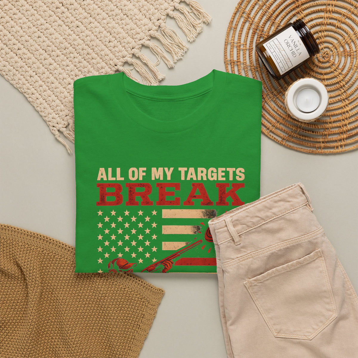 All of My Targets Break - Trap Shooting T-Shirt | Unisex Graphic Tee