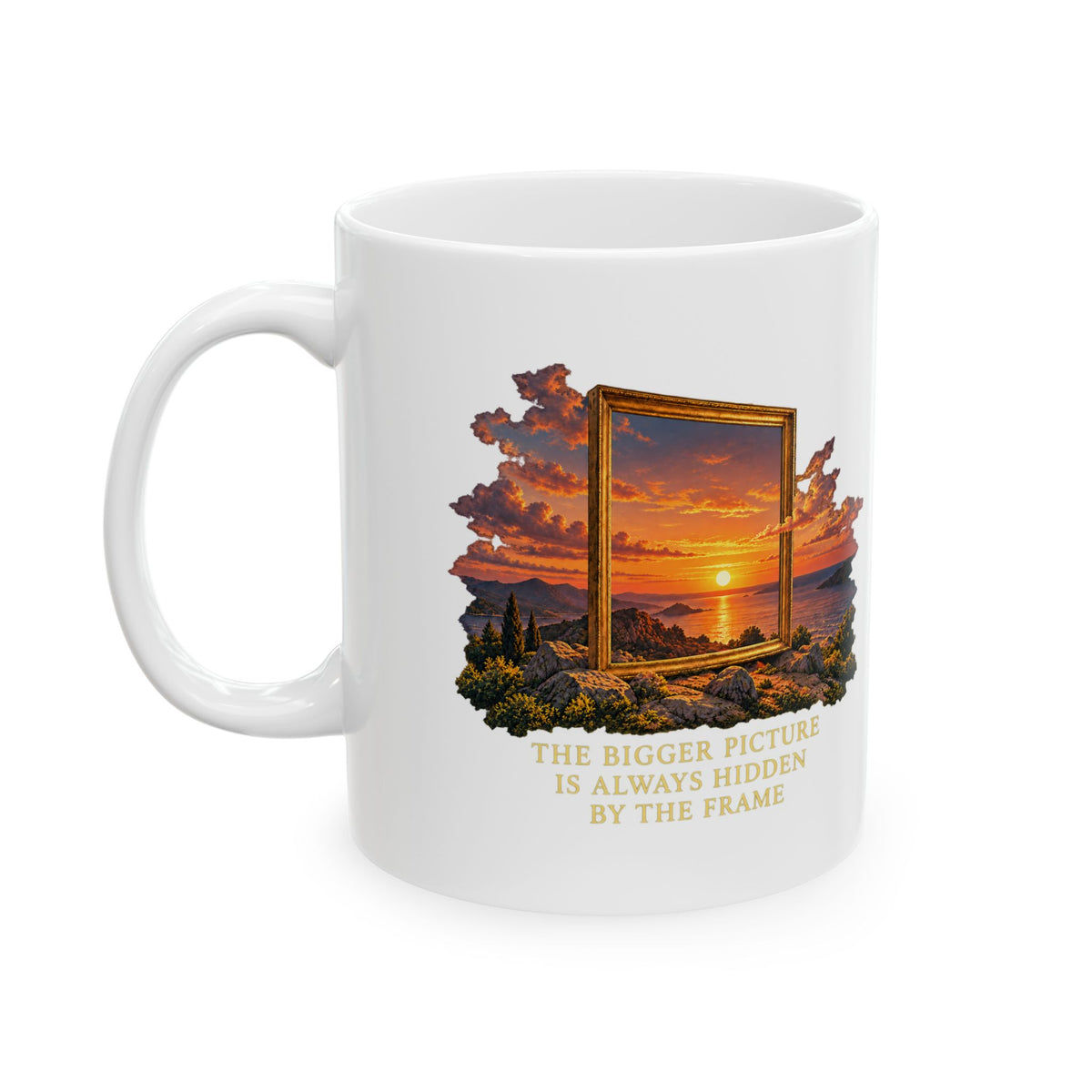 The Bigger Picture – Ceramic Mug, 11 oz | 011