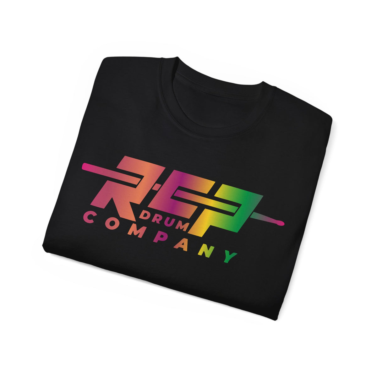 RCP Drum Company T-Shirt | Rainbow Logo