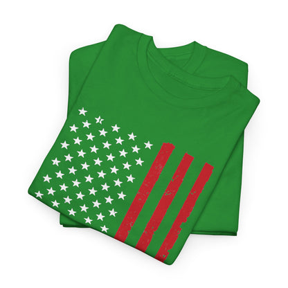 Submarine American Flag - Vertical Design T-Shirt | Unisex Graphic Tee