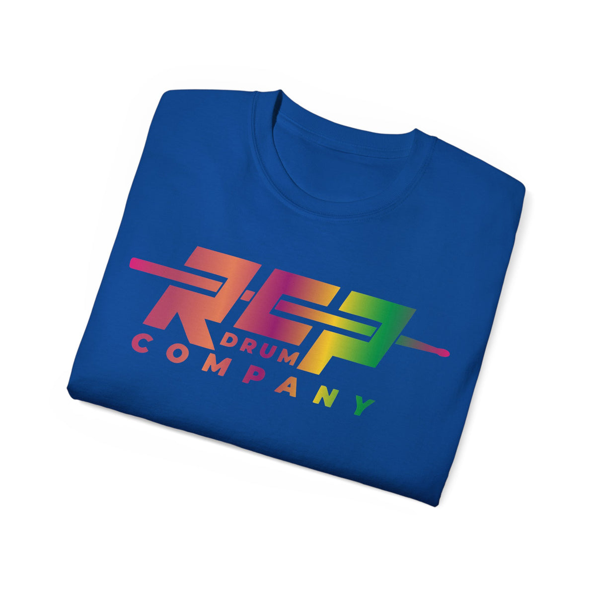 RCP Drum Company T-Shirt | Rainbow Logo